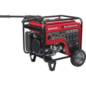 Honda EM5000S iAVR Series Portable Generator 5000 Surge Watts 4500 Rated Watts Electric Start Model EM5000SXK3AN