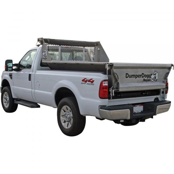 DumperDogg 8ft Stainless Steel Dump Insert for Pickup Truck 3 HP 100in L x 48in W x 27.25in H