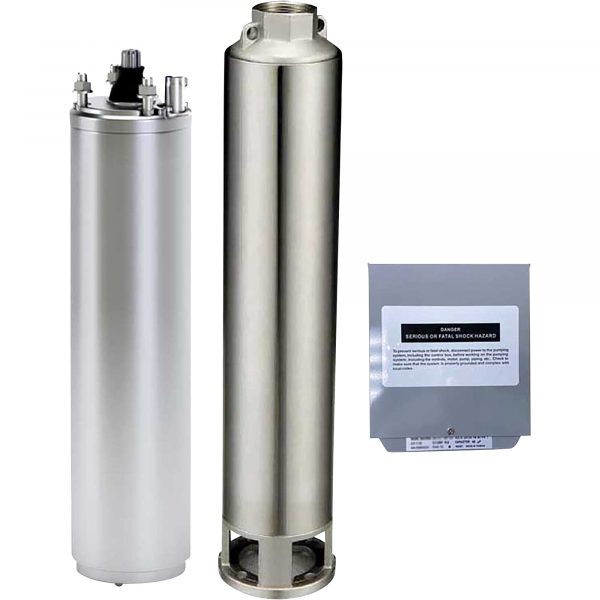 GOL Pumps 3-Wire Submersible 4in Deep Well Pump 2820 GPH 3 HP Model ST-3