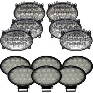 Tiger Lights Combine LED Light Kit 12 Lights 12/24V Round Model CASEKIT3