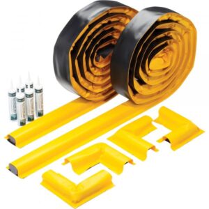 New Pig Build-A-Berm Barrier 50in. x 5.5in. x 2in. Yellow