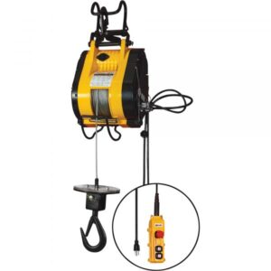 OZ Lifting Products Electric Builder’s Hoist 500lbs Capacity 90ft Lift OBH500