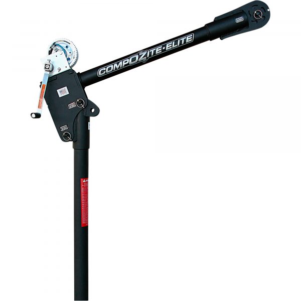 OZ Lifting Products CompOZite Elite Davit Crane 1200lbs Capacity 46in Height OZCF1200DAV