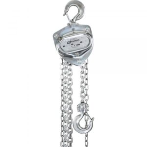 OZ Lifting Products Stainless Steel Manual Chain Hoist 1-Ton Capacity 20ft Lift Height OZSS010-20CH