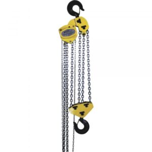 OZ Lifting Products Premium Manual Chain Hoist —10-Ton Capacity 15ft Lift OZ100-15CHOP
