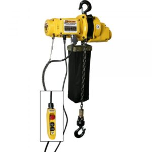 OZ Lifting Products Electric Chain Hoist 1000lbs Capacity 20ft Lift OZ1000EC