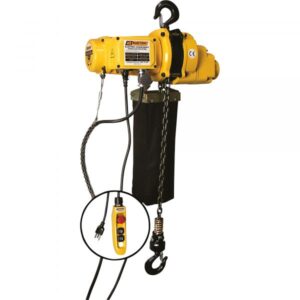 OZ Lifting Products Electric Chain Hoist 1-Ton Capacity 10ft Lift OZ2000EC