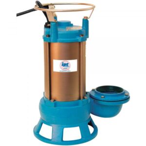IPT Centrifugal Submersible Shredder Sewage Water Pump 13200 GPH 3 HP 4in Ports Model 5765-IPT-95