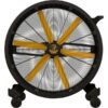 Big Ass SideKick Mobile Fan Black/Yellow 48in Model F-SK1-4801