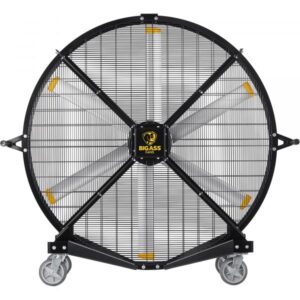 Big Ass Fans Black Jack Mobile Drum Fan Black 72in Model F-BJ1-0601S34