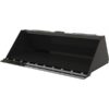Vestil Low-Profile Skid Steer Bucket 37.25in L x 60in W x 19.25in Model EA-SKSB-60-LPX