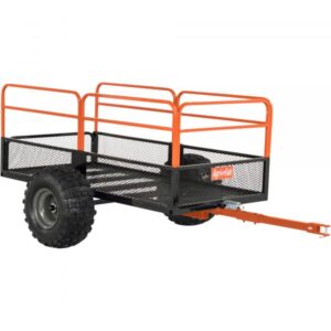 Agri-Fab Towable ATV/UTV Steel Mesh Convertible Cart 1500-Lb. Capacity 82in.L x 50in x 43in . Model 45-0554