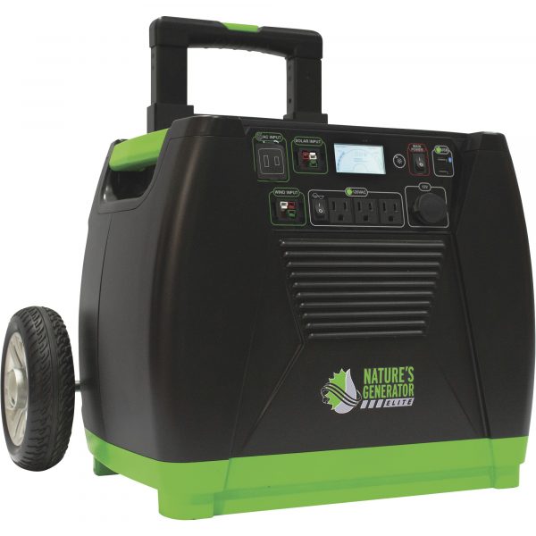 Nature’s Generator HKNGPTEL Elite Platinum High-Capacity Solar Generator (3600W / 7000W Surge) - Image 2