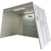 Ideal Open-Front Paint Booth 3-Phase Model PSB-AFOFB1388-3PH-230V-AK