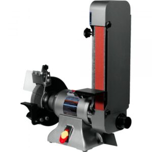 JET Variable-Speed Industrial Grinder and Belt Sander 8in. Grinding Wheel 2in. x 48in. Belt 1 HP Model IBGB-248VS