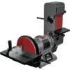 JET Variable-Speed Industrial Belt and Disc Grinder 4in. x 36in. Belt 9in. Grinding Disc 1 HP Model IBGB-436VS