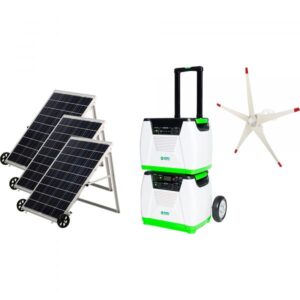 Nature’s Generator Platinum Solar/Wind Generator System 3200 Surge Watts/1800 Rated Watts Model HKNGPTWE
