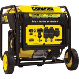 Champion Power Equipmentin verter Generator 6250 Surge Watts 5000 Rated Watts Open Frame Model 100519