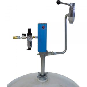 Zee Line Pneumatic Oil Pump with Power Valve for 55-Gallon Drums 5 GPM Model ZE1722