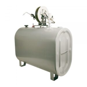 LiquiDynamics Bulk System 275 Gallon Steel Storage Fuel Tank 50Ft. Hose Digital Meter Level Gauge Model 970020-50
