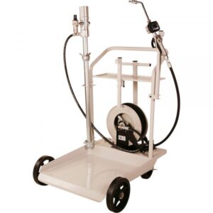 LiquiDynamics Air-Operated Oil Transfer Cart 55-Gal. Capacity Model 20094-S32