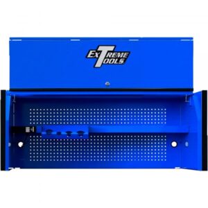 Extreme Tools Power Workstation Hutch 55in x 25in D Blue/Black Model RX552501HCBLBK