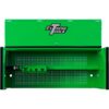 Extreme Tools Power Workstation Hutch 55in x 25in D Green/Black Model RX552501HCGNBK