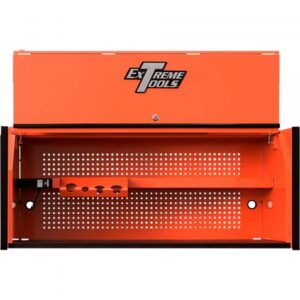 Extreme Tools Power Workstation Hutch 55in x 25in D Orange/Black Model RX552501HCORBK