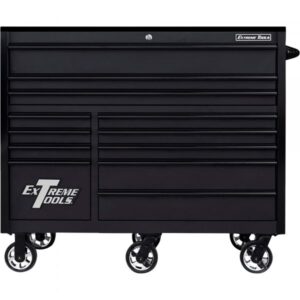 Extreme Tools 12-Drawer Roller Cabinet 55in x 25in D Black Model RX552512RCMBBK-X