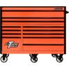 Extreme Tools 12-Drawer Roller Cabinet 55in x 25in D Orange/Black Model RX552512RCORBK-X