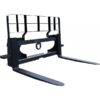 BE Ag & Industrial Skid Steer-Mount Heavy-Duty Pallet Fork Tines 48in L 5500-Lb. Capacity Model BE-HD5548BO500