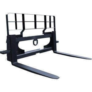 BE Ag & Industrial Skid Steer-Mount Heavy-Duty Pallet Fork Tines 48in L 5500-Lb. Capacity Model BE-HD5548BO500
