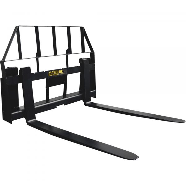 NorTrac John Deere Skid Steer-Mount Heavy-Duty Pallet Fork Tines 48in L 4400-Lb. Capacity Model BE-JD3748HAP12F