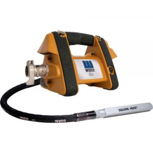 Wyco 995 Concrete vibrator motor with Quick connection 7ft. shaft 1 3/8in Square Vibrator Head 10500 VPM Model W995G1Q-138-7