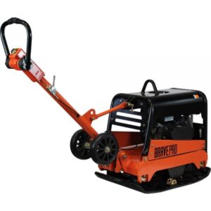Brave 20in Reversible Plate Compactor 6 1/2 HP Honda Engine Model BRPRP220H