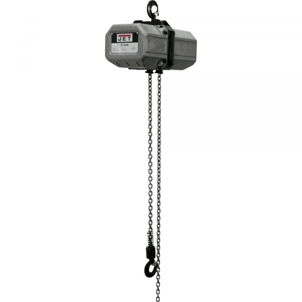 JET 1SS Electric Chain Hoist 1-Ton Capacity 15ft Lift 1-Phase Model 1SS-1C-15