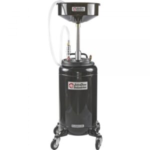 Crew Chief Upright Portable Oil Drain 25 Gallon Auto Check Model JDI-25HDC