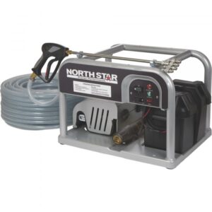 NorthStar Soft Wash Kit 5.5 GPM Bleach Pump Aluminum Frame