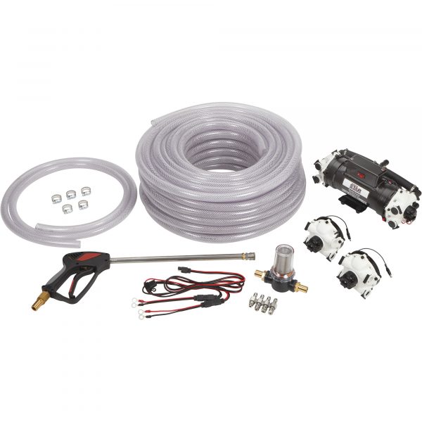 NorthStar Soft Wash Kit 10.0 GPM Bleach Pump Hose and Nozzles