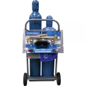 Thoroughbred GasPony4 Medium-Duty Cutting and Welding Oufit with Cart Oxyacetylene 12-Piece Set Model TBH GP4