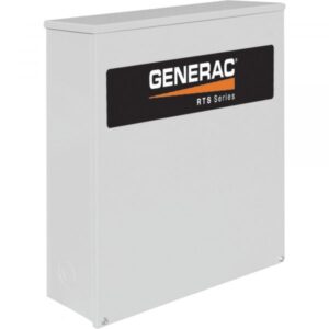 Generac RTS Automatic Generator Transfer Switch 200 Amp 277/480 Volts 3 Phase Type N Model RTS-N-200K3