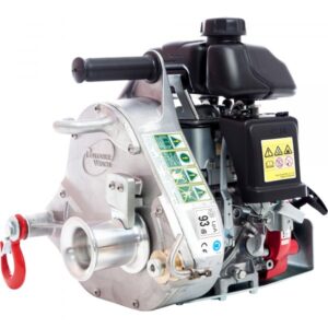 Portable Winch Gas-Powered Capstan Winch Forestry Kit 2200-Lb. Pulling Capacity 2.1 HP Honda GHX-50 Engine Model PCW5000-FK