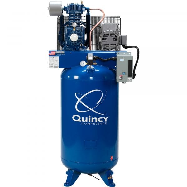 Quincy QP-5 351CS80VCB Pressure Lubricated Air Compressor - Image 2