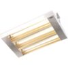 TPI THSS Series Mul-T-Mountin door/Outdoor Quartzin frared Heater 25298 BTU 480 Volts Stainless Steel Model 343-60-THSS-480V