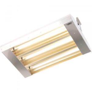 TPI THSS Series Mul-T-Mountin door/Outdoor Quartzin frared Heater 25298 BTU 480 Volts Stainless Steel Model 343-60-THSS-480V