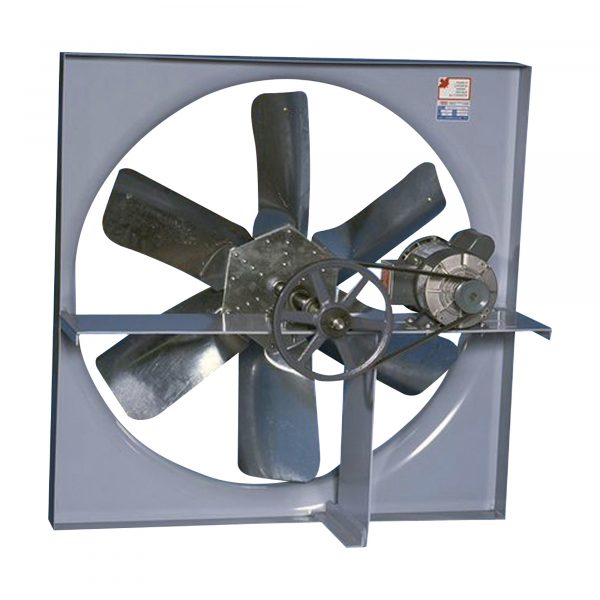 Canarm XB48CBS10300 48in Single-Phase Belt Drive Exhaust Fan w/ Shutter (27422 CFM) - Image 2