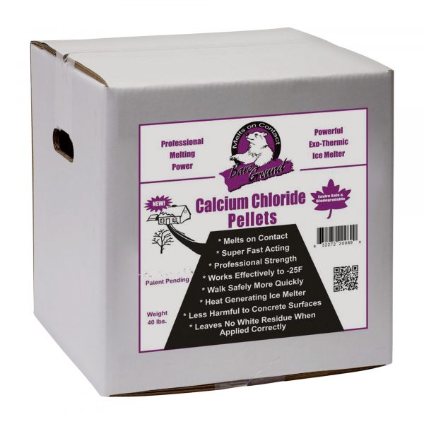 Bare Ground Pallet of Calcium Chloride Pellets 1920lbs Model BGCCP-40P