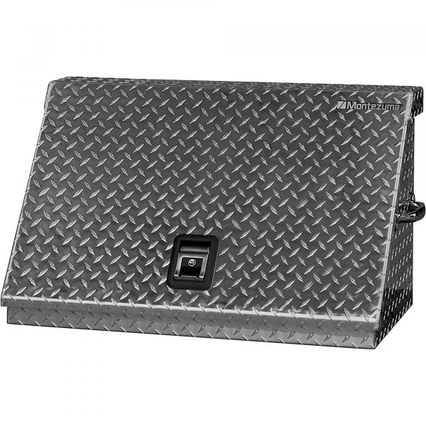 Montezuma Aluminum Diamond Plate Open-Top Tool Truck Box 30in W - Image 2