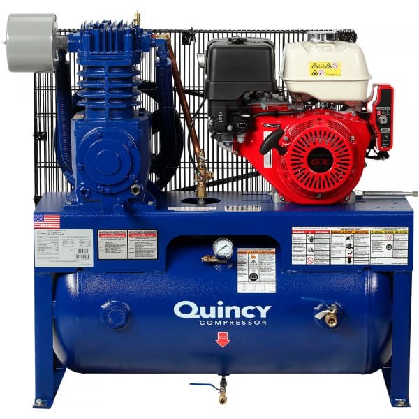 Quincy QT-7.5 G213H30HCB Splash Lubricated Reciprocating Air Compressor