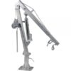 Vestil Galvanized Hydraulic Pickup Truck Jib Crane With Hand Winch Extended: 1000 lbs./Retracted 2000 lbs. WTJ-4-G